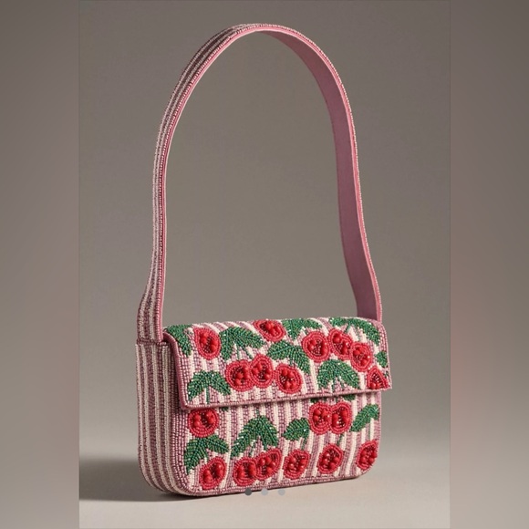 Anthropologie Handbags - The Fiona Beaded Bag: Food & Drink Edition